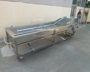 Máquina de lavado Industrial comercial de frutas, aguacate, Mango, verduras y patatas, línea de producción de vegetales congelados - Product Image 3