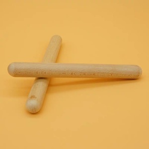 Wholesale Orff Percussion <b>Instrument</b> Wooden Rhythm Sticks Sound Sticks Kids <b>Music</b> Teaching Aid Set <b>Music</b> Accessories - Product Image 2