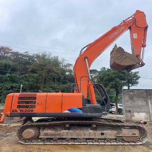 Excavatrice Hitachi Zx200 d'occasion, excavatrice sur chenilles Hitachi Ex200-5 japonaise à vendre, machine de terrassement Hitachi Ex100 Ex200 - Product Image 2