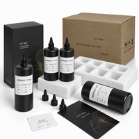 Vernis à ongles en gel UV, flacon de 10 ml et lot de 1 kg, durcissement UV LED, longue tenue pour salon et DIY, avec MSDS