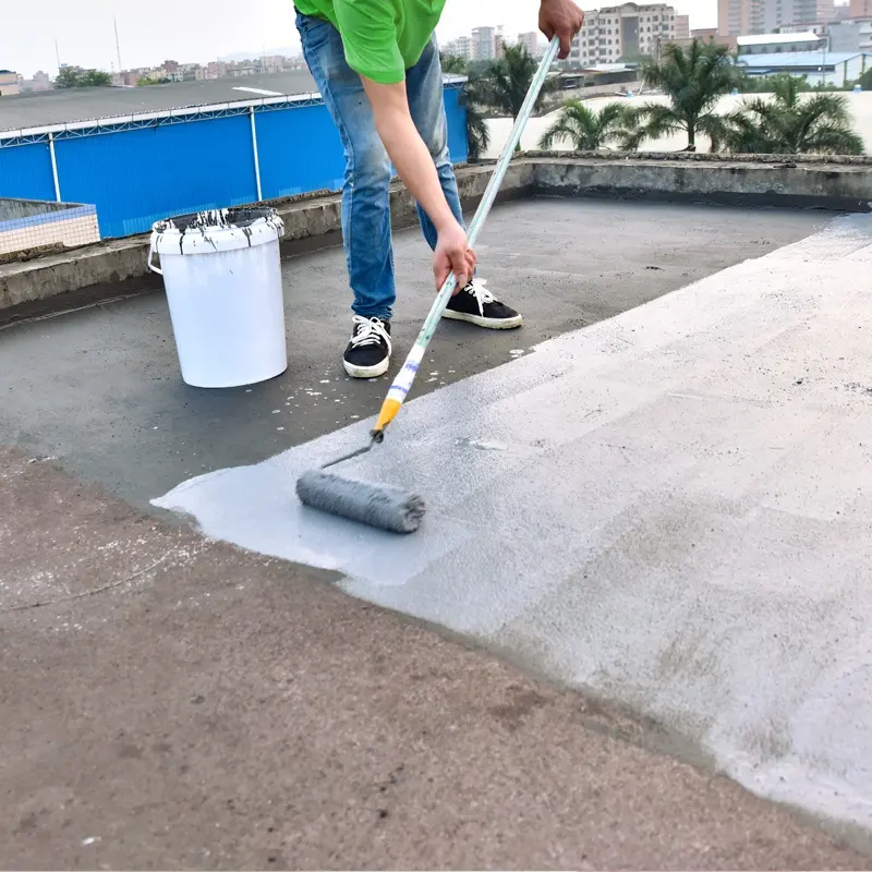 Roof Waterproof Coating Js Polymer Cement Waterproof Coating For Roof