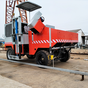 Machine à coulis de bordure sur roues YG20, pavoir de bordure transportable sur remorque pour la construction routière - Product Image 1