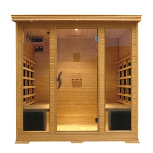 Salle de sauna infrarouge lointain de qualité supérieure Fenlin / Salle de sauna en bois / Salle de sauna russe - Product Image 1