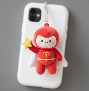 Tùy Chỉnh Người Nổi Tiếng Bức Tượng Nhỏ Anime Hàng Hóa Sang Trọng Nhỏ Siêu Người Búp Bê Phim Hoạt Hình Sang Trọng Đồ Chơi Điện Thoại Di Động Phụ Kiện - Product Image 2
