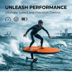 Distributeur de planches de surf électriques hydrofoils Efoil à propulsion par jet, planches de surf aquatiques Foilboard avec <span class=keywords><strong>batterie</strong></span> scellée et tapis lumineux - Product Image 3