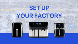 Friteuse à air numérique intelligente électrique multifonctionnelle sans huile de 6,5 L à vente chaude OEM, avec fenêtre transparente - Product Image 6