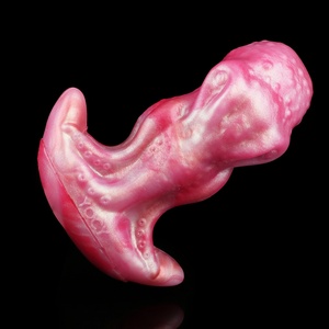 Dildo Anal Grande y Suave de Fantasía con Vibrador, Masajeador de Próstata de Silicona, Juguete Sexual para Juego Anal, Tapón Anal Usable para Mujeres y Hombres - Product Image 4