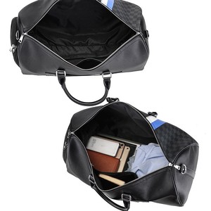 2023 nuovo Design borsa in pelle borsone da viaggio per uomo viaggio Weekend - Product Image 5