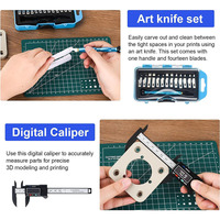 Set Peralatan Printer 3D 55-bagian dan Kit Aksesori Model M164 Buatan Cina