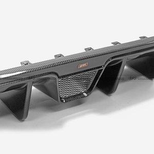 Diffuseur arrière Premium EPA Type 3 pour Fiat 595 Abarth Série 4 et suivantes, kit carrosserie aérodynamique arrière agressif - Product Image 3