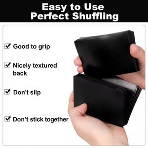 Porte-cartes en cuir PU de qualité supérieure, 7 pouces, impression par transfert thermique, étui de protection noir pour cartes de jeu TCG - Product Image 4