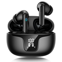 Écouteurs sportifs sans fil Bluetooth 5.3 en gros avec suppression active du bruit, écouteurs TWS, oreillettes Bluetooth