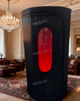 Портативная сауна Sauna Pod Pro Black с функцией сухого прогрева, для одного человека, полное покрытие тела, легкое снятие, функция сухого пара