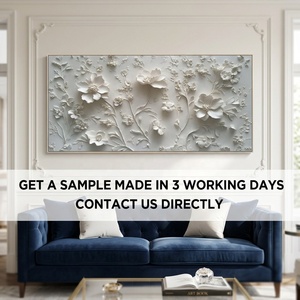 <span class=keywords><strong>Peinture</strong></span> à l'huile abstraite texturée style bohème <span class=keywords><strong>sur</strong></span> <span class=keywords><strong>toile</strong></span> pour l'inventaire des magasins <span class=keywords><strong>de</strong></span> meubles, approvisionnement en gros, projet hôtelier <span class=keywords><strong>de</strong></span> luxe, art mural - Product Image 4