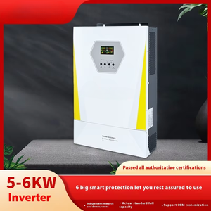 Inversor solar 5500W inversor doméstico DC220 6.2KW controlador integrado inteligente - Product Image 5