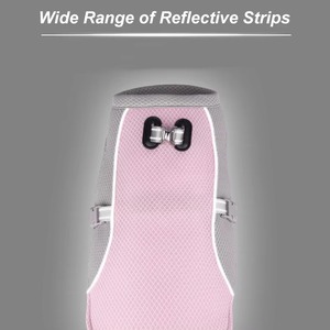 Harnais pour chien en maille respirante et rafraîchissante, réfléchissant et léger, avec laisse <span class=keywords><strong>d</strong></span>'entraînement pour chiots, pour la sécurité des promenades estivales des petits et grands chiens - Product Image 3