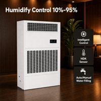 Humidificateur industriel à film humide adapté aux laboratoires chimiques, aux usines de transformation alimentaire, contrôle automatique intelligent de l'humidité