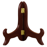 Présentoirs en bois pour médailles et assiettes, supports de 5 et 7 pouces, supports d'exposition sur chevalet en bois pour mariages et cuisine
