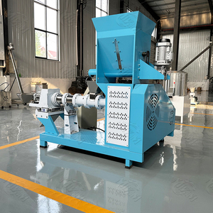 Machines automatiques de fabrication d'aliments pour poissons Machine d'extrudeuse d'aliments pour poissons flottante à vendre - Product Image 6