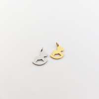 En Acier Inoxydable Cheval De Troie Animal Amoureux Charme Pendentif Collier Bijoux Cadeaux pour Femmes Bel Esprit Pet Collier Cadeaux