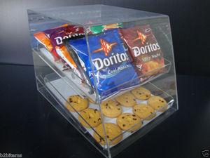 ชั้นวางโชว์ขนมปังอะคริลิคสำหรับร้านเค้ก - Product Image 4