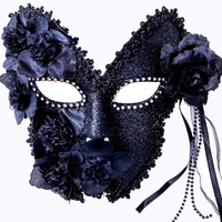 2024 Offre Spéciale femmes brillant strass vénitien fête bal boule métal mascarade masque