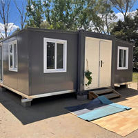 Luxuriöses Erweiterbares Container-Haus Vorgefertigte Stahlkonstruktion Mobiles Tiny House mit Bad und Küche für Resorts und Hotels