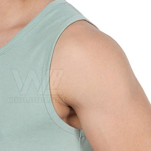 Camiseta sin Mangas para Hombre de Venta Directa de Fábrica, Camiseta de Alta Calidad para Gimnasio, Ejercicio y Fitness - Product Image 5