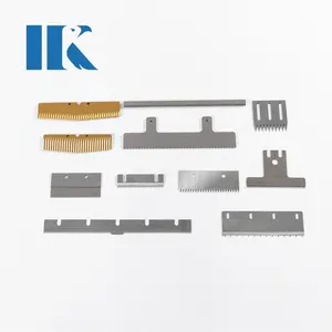 High Quality Horizontal Packing Machine 185mm Long Toothed Blades Film Cutting Packaging Serrated Blade