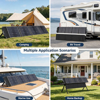 Panneau solaire monocristallin en silicium 200 watts, module 200W, panneaux solaires, panneau solaire pliable