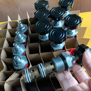 ตัวควบคุมการไหล HydraForce รุ่น FR12-33A FR12-33A-0-N FR12-33E FR12-33E-0-N แบบชดเชยแรงดัน G1/2 บล็อกแบบกำหนดเองได้ - Product Image 5