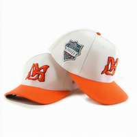 Gorra de Béisbol Yichuang de Alta Calidad, 6 Paneles, Unisex, de Sarga de Algodón, con Logotipo Bordado en 3D Personalizado, Visera Curva, Hebilla Plateada de Cobre, Cuatro Colores