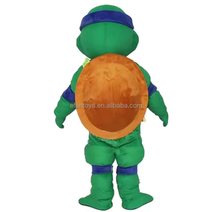 Eun Mq 1 पीसी कस्टम कार्टून निंजा कछुए पोशाक कार्टून चरित्र कोस्प्ले निंजा कछुए वयस्कों के लिए - Product Image 6