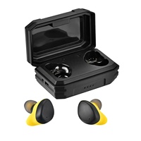 Bouchons d'oreille électroniques NRR27dB Bluetooth 5.4 à réduction de bruit Amplification du son Protection auditive antibruit Écouteur