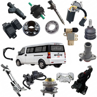 Pour Dongfeng DFSK C37 : Bras de suspension, rotule, extrémité de biellette de direction, stabilisateur, biellette de direction transversale, cache d'embrayage, disque, roulement, phare, feu antibrouillard, DRL