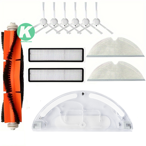 Repuestos/Accesorios para Aspiradora Robótica <span class=keywords><strong>Dreame</strong></span> <span class=keywords><strong>L10</strong></span> <span class=keywords><strong>Pro</strong></span>/D9Max: Filtro, Cepillo Principal, Mopa, Tanque de Agua, Cepillo Lateral - Product Image 1