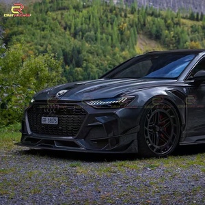 กันชนหน้าคาร์บอนไฟเบอร์แบบแห้งทรง IMP สำหรับ Audi RS6 C8 ปี 2019-2022 ชุดแต่งคาร์บอนสำหรับรถยนต์ - Product Image 4