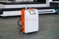 Machine de nettoyage laser pulsé refroidie par air 1000W, nettoyeur laser à fibre haute puissance pour l'élimination de la rouille et de la peinture sur les pièces automobiles et les graffitis