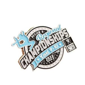 Promotional Hot Selling Custom Metal Badges & Gold Stick Lapel Pins-Silk Screen <b>Printed</b> Portable Welcome Gifts - Product Image 3