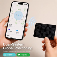 Mini traceur GPS intelligent en plastique anti-perte pour clés, portefeuille, bagages, animaux domestiques, enfants, chiens, chats, voyages