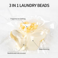3 en 1 Détergent à lessive capsule dosettes vêtements vêtements lavage liquide savon détergent perles pour peau sensible arôme parfait