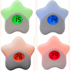 Digital Baby <b>Room</b> <b>Thermometer</b> Color Changing Lamp Plastic Temperature Display BL502 - Product Image 4