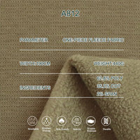 Kain Rajut Berat 440gsm 62,8% Poliester 35,2% Katun 2% Spandeks Kain Poliester Anak Laki-laki Musim Gugur-Dingin Penghasil Panas