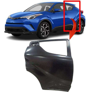 <span class=keywords><strong>Porte</strong></span> <span class=keywords><strong>arrière</strong></span> gauche ou droite de voiture pour Toyota C-HR CHR 2018 2019 accessoires kit carrosserie - Product Image 1