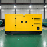Générateur diesel silencieux de 100 kW, type insonorisé, générateur diesel triphasé 400 V, démarrage automatique pour usine industrielle