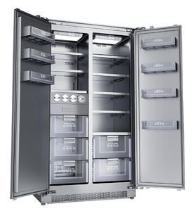 פנל נירוסטה יוקרתי באיכות גבוהה-מוכן למקרר מובנה עם תחתית-מקפיא לשימוש ביתי - Product Image 3