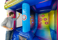Nouveau jeu de sport gonflable en plein air chaud populaire avec jeu de carnaval gonflable IPS interactif IPS