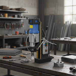 Perceuse magnétique Fervi 0518/80 avec moteur et commande magnétique pour le perçage des métaux - Product Image 3