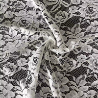 Tissu en dentelle florale résistant à l'eau, respirant et léger, en tulle français, idéal pour les mariages - Grande Vente