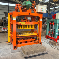 Machine manuelle compacte QTJ4-40 pour la fabrication de blocs de béton creux et pleins, pavés et briques – Faible coût – Ghana, Tanzanie